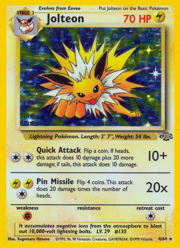 Jolteon (4/64)  - Jungle