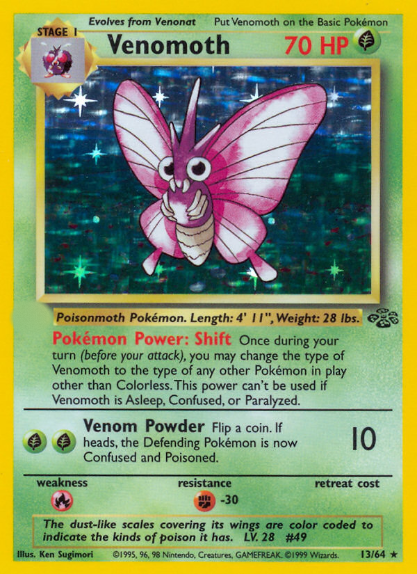 Venomoth (13/64)  - Jungle