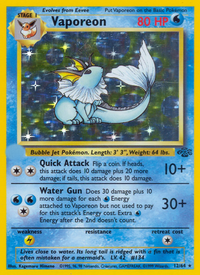 Vaporeon (12/64)  - Jungle
