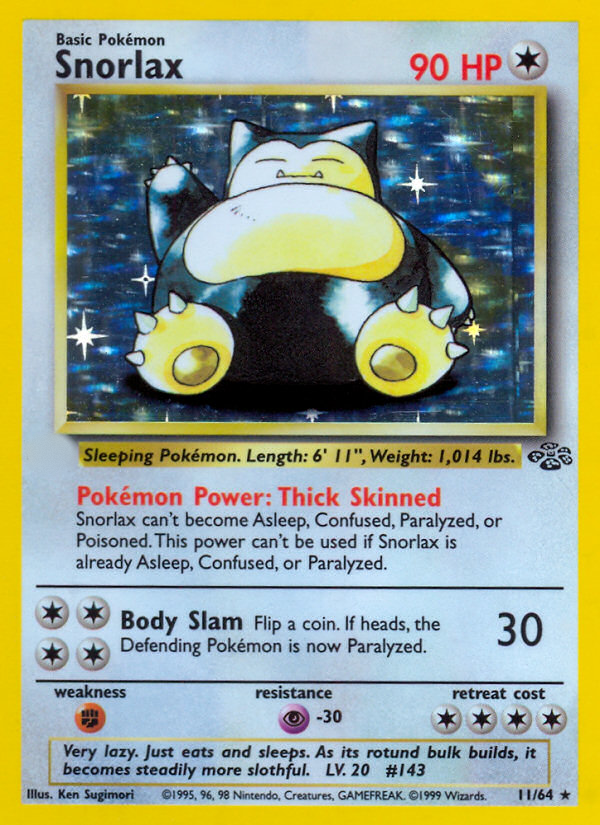 Snorlax (11/64)  - Jungle