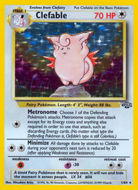 Clefable (1/64)  - Jungle