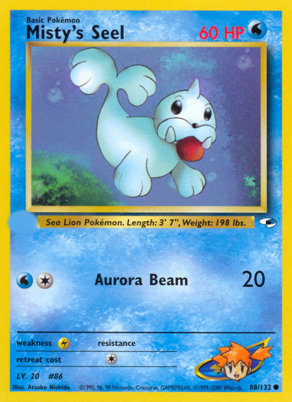 Misty's Seel (88/132)  - Gym Heroes Unlimited