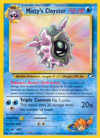 Misty's Cloyster (29/132)  - Gym Heroes Unlimited