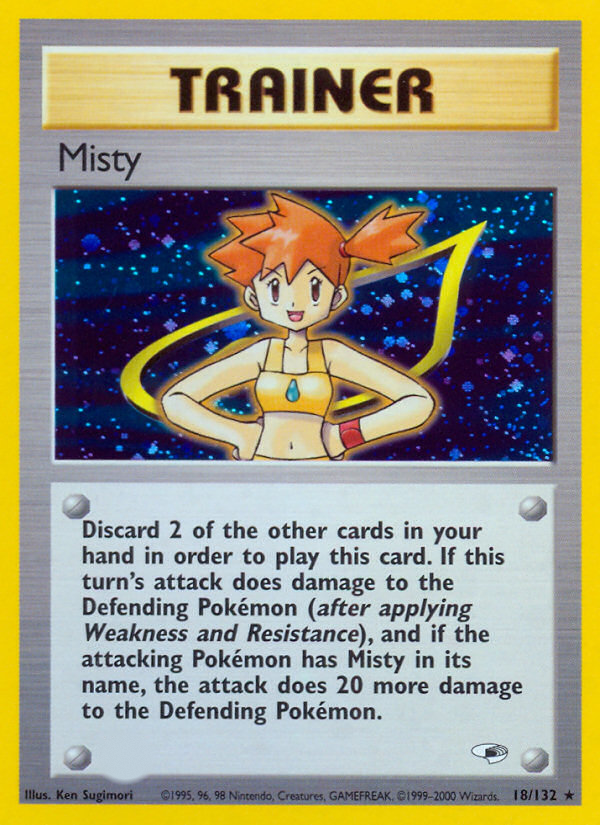 Misty (18/132)  - Gym Heroes