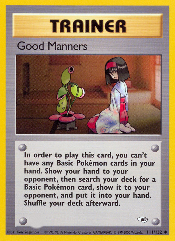Good Manners (111/132)  - Gym Heroes Unlimited