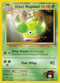 Erika's Weepinbell (49/132)  - Gym Heroes Unlimited
