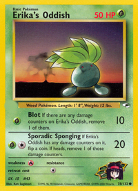 Erika's Oddish (78/132)  - Gym Heroes Unlimited