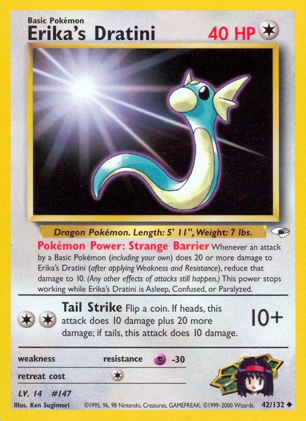Erika's Dratini (42/132)  - Gym Heroes Unlimited