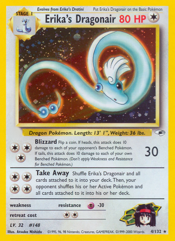 Erika's Dragonair (4/132)  - Gym Heroes