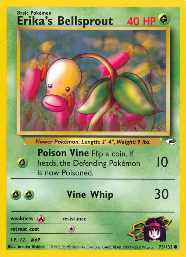 Erika's Bellsprout (75/132)  - Gym Heroes Unlimited