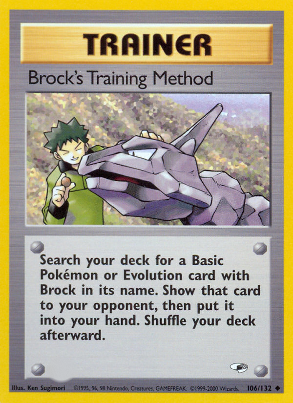 Brock's Training Method (106/132)  - Gym Heroes Unlimited