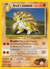 Brock's Sandslash (23/132)  - Gym Heroes Unlimited