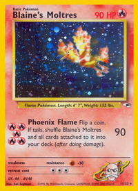 Blaine's Moltres (1/132)  - Gym Heroes