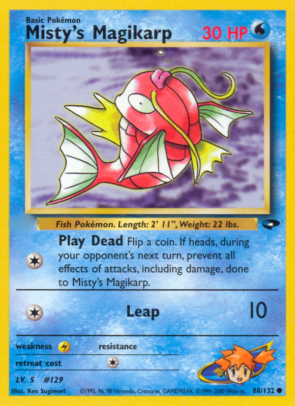 Misty's Magikarp (88/132)  - Gym Challenge Unlimited