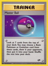 Master Ball (116/132)  - Gym Challenge Unlimited