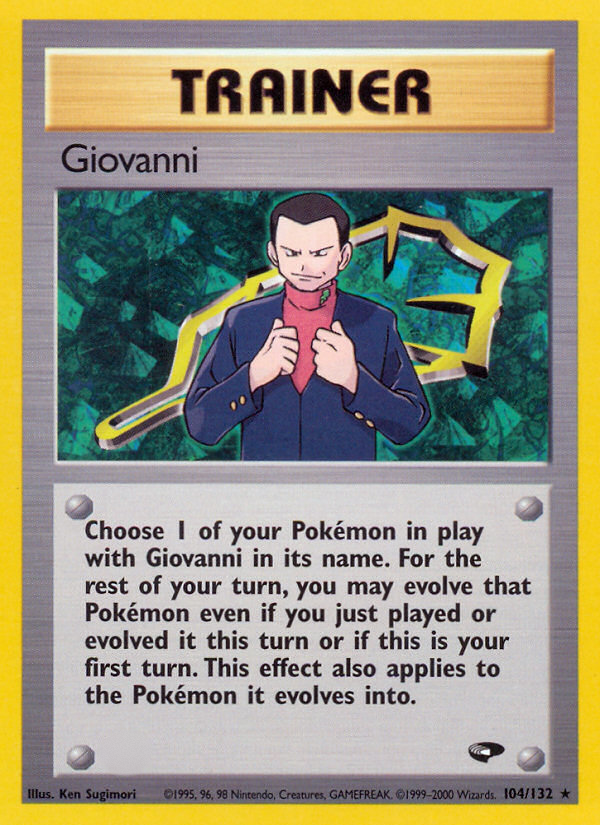 Giovanni (104/132)  - Gym Challenge Unlimited