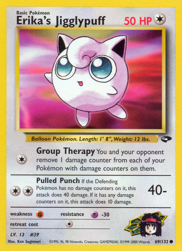 Erika's Jigglypuff (69/132)  - Gym Challenge Unlimited