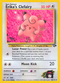 Erika's Clefairy (40/132)  - Gym Challenge Unlimited