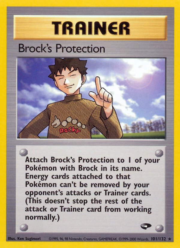 Brock's Protection (101/132)  - Gym Challenge Unlimited