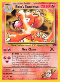 Blaine's Charmeleon (31/132)  - Gym Challenge Unlimited
