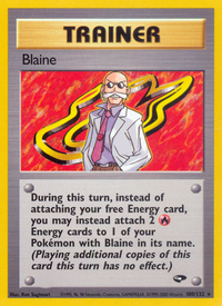 Blaine (100/132)  - Gym Challenge Unlimited