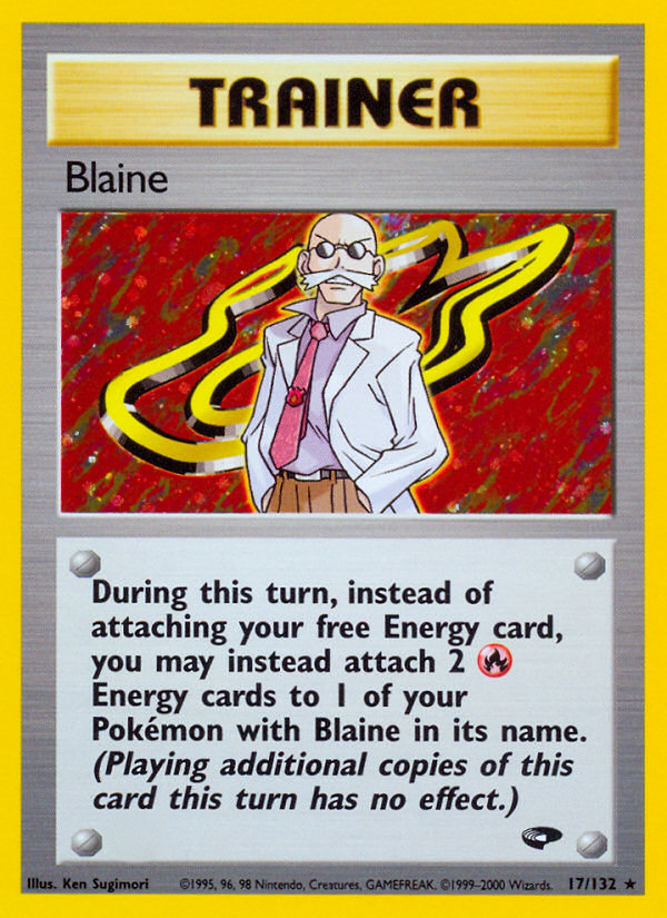 Blaine (17/132)  - Gym Challenge