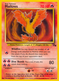 Moltres (27/62)  - Fossil Unlimited