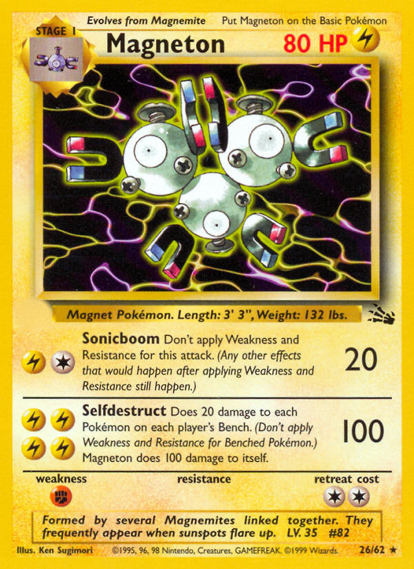 Magneton (26/62)  - Fossil Unlimited