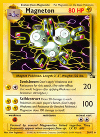 Magneton (26/62)  - Fossil Unlimited