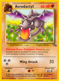 Aerodactyl (16/62)  - Fossil Unlimited