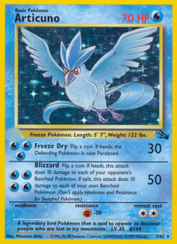 Articuno (2/62)  - Fossil