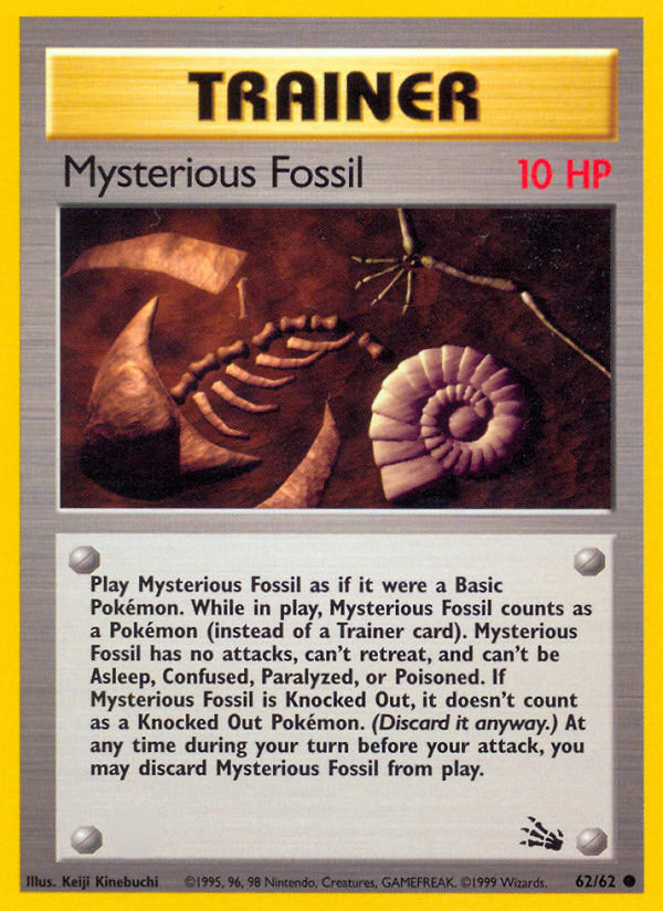Mysterious Fossil (62/62)  - Fossil Unlimited