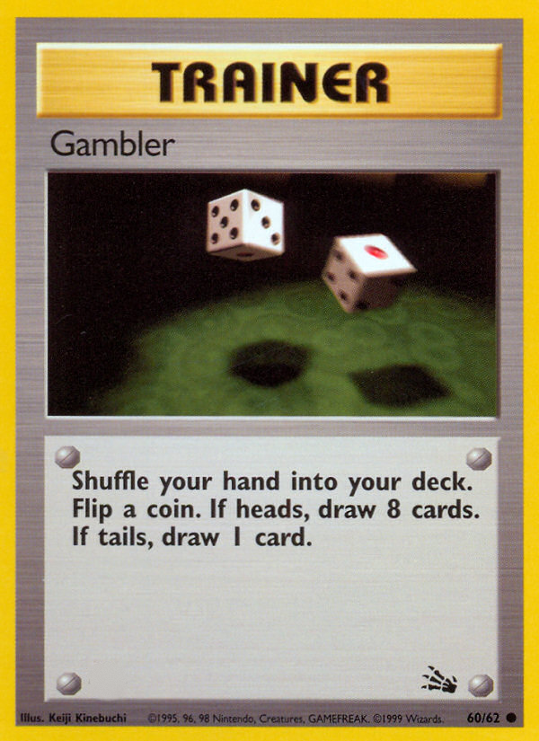 Gambler (60/62)  - Fossil Unlimited