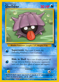 Shellder (54/62)  - Fossil Unlimited