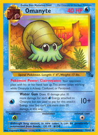 Omanyte (52/62)  - Fossil Unlimited