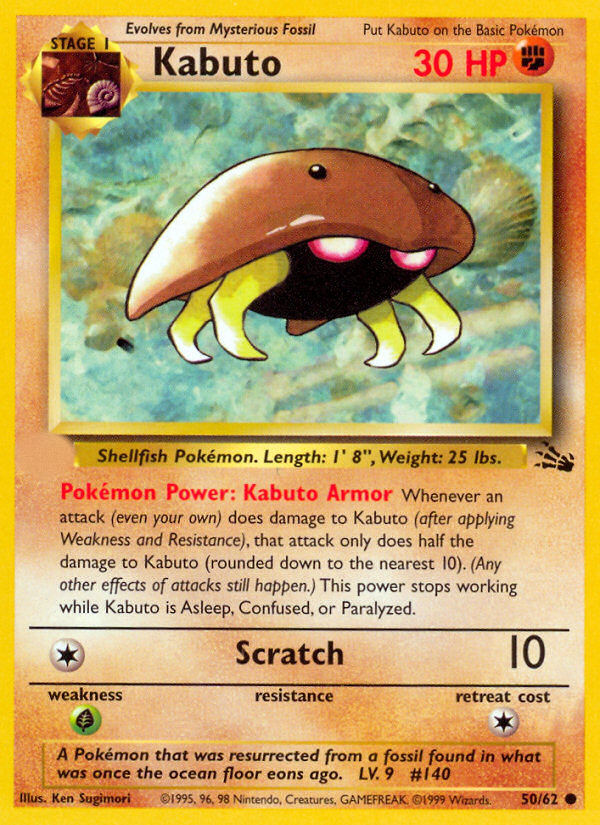Kabuto (50/62)  - Fossil Unlimited