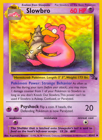 Slowbro (43/62)  - Fossil Unlimited