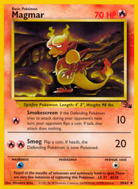Magmar (39/62)  - Fossil Unlimited