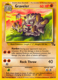 Graveler (37/62)  - Fossil Unlimited