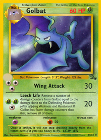 Golbat (34/62)  - Fossil Unlimited