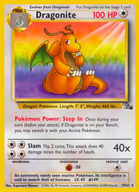 Dragonite (19/62)  - Fossil Unlimited