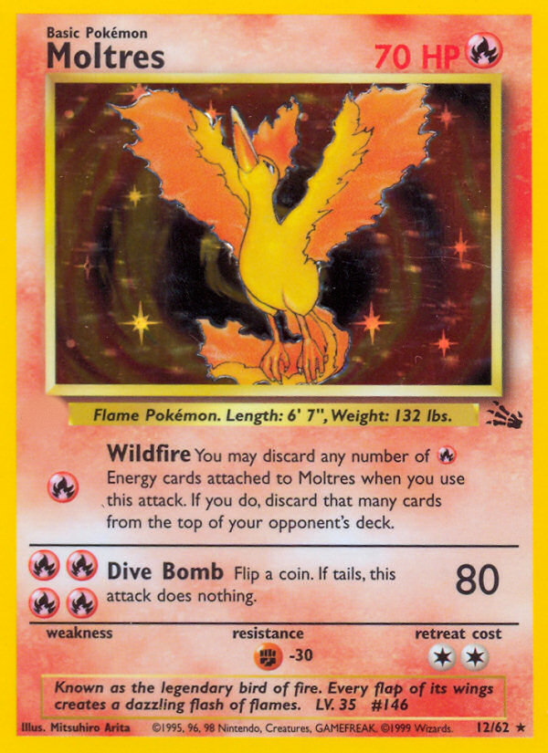 Moltres (12/62)  - Fossil