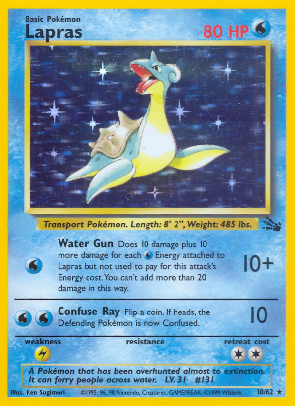 Lapras (10/62)  - Fossil