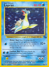 Lapras (10/62)  - Fossil