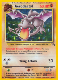 Aerodactyl (1/62)  - Fossil