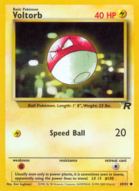 Voltorb (69/82)  - Team Rocket Unlimited