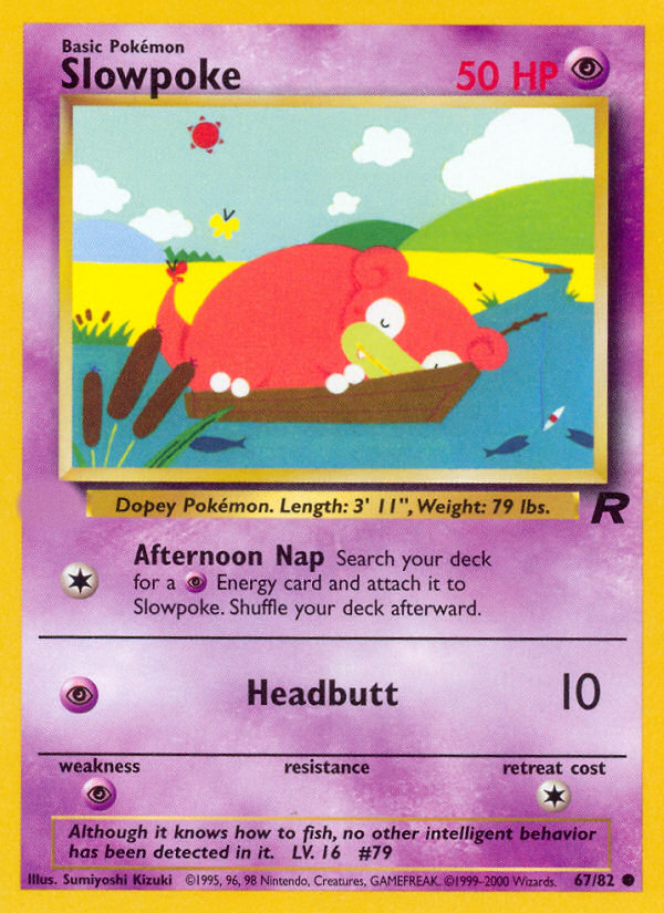 Slowpoke (67/82)  - Team Rocket Unlimited