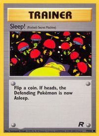 Sleep! (Rocket's Secret Machine) (79/82)  - Team Rocket Unlimited