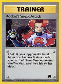 Rocket's Sneak Attack (72/82)  - Team Rocket Unlimited