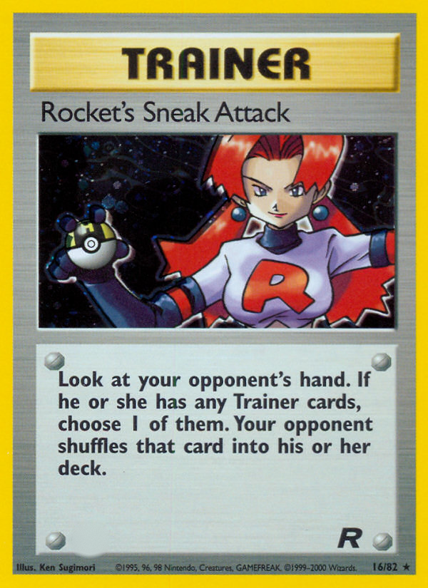 Rocket's Sneak Attack (16/82)  - Team Rocket